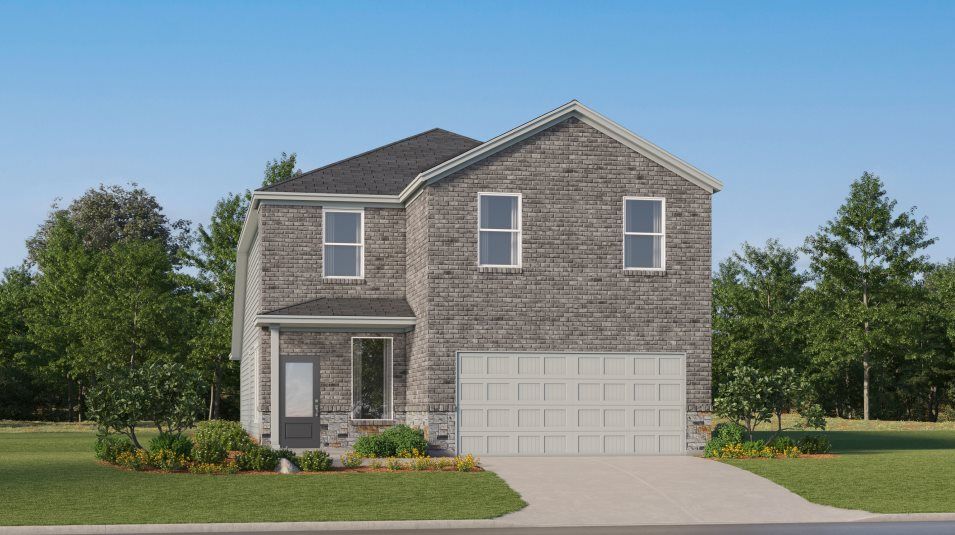 Elevation D1 - Bryce Exterior Rendering D1