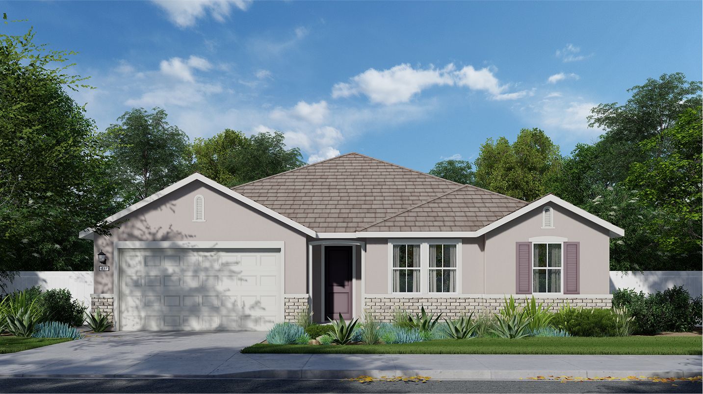 Elevation A - Lyric Arbor Ranch Res2632 French Country A