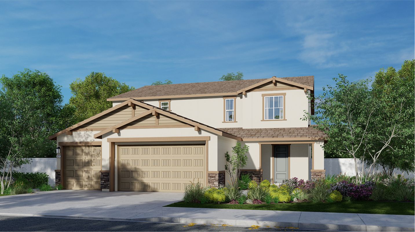 Elevation B - Lyric Arbor Ranch Res3427 Craftsman B