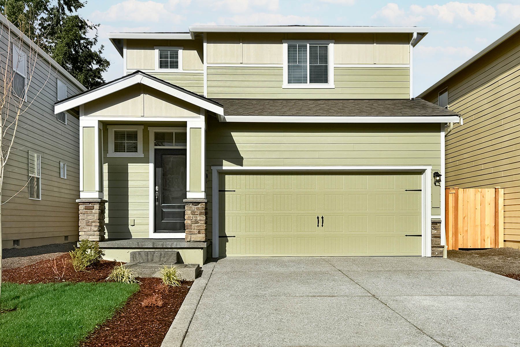 The Mason by LGI Homes:The Mason is a gorgeous three-bedroom home at 5th Plain Creek Station!