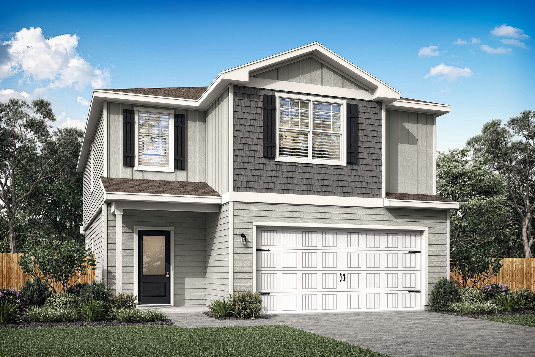 Rendering of the two-story Torres plan.:LGI Homes at Luckey Ranch