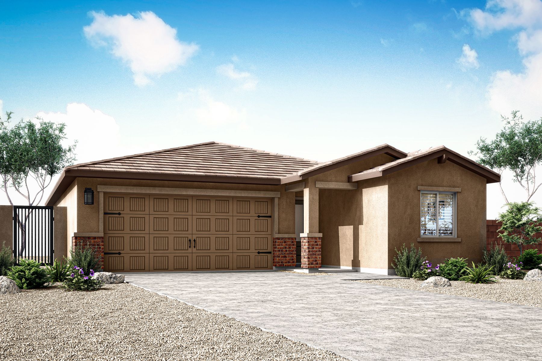 Rendering of the Ash at Bisbee Ranch.:LGI Homes at Bisbee Ranch