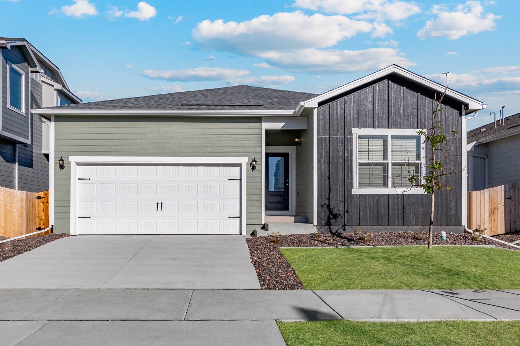 The Chatfield by LGI Homes:The Chatfield is a beautiful single story home with siding