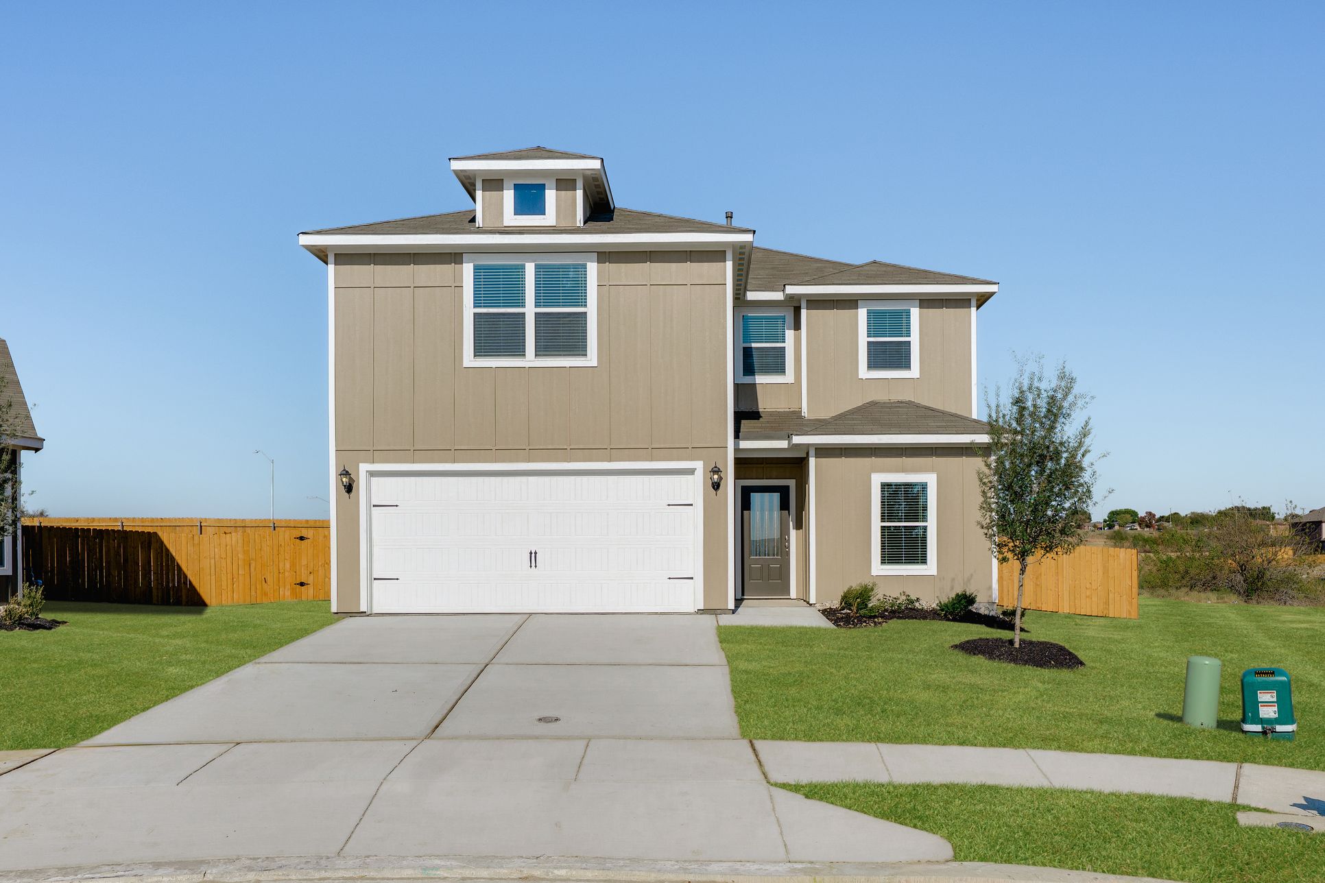 The Driftwood by LGI Homes:The two-story Driftwood plan is a beautiful siding home.