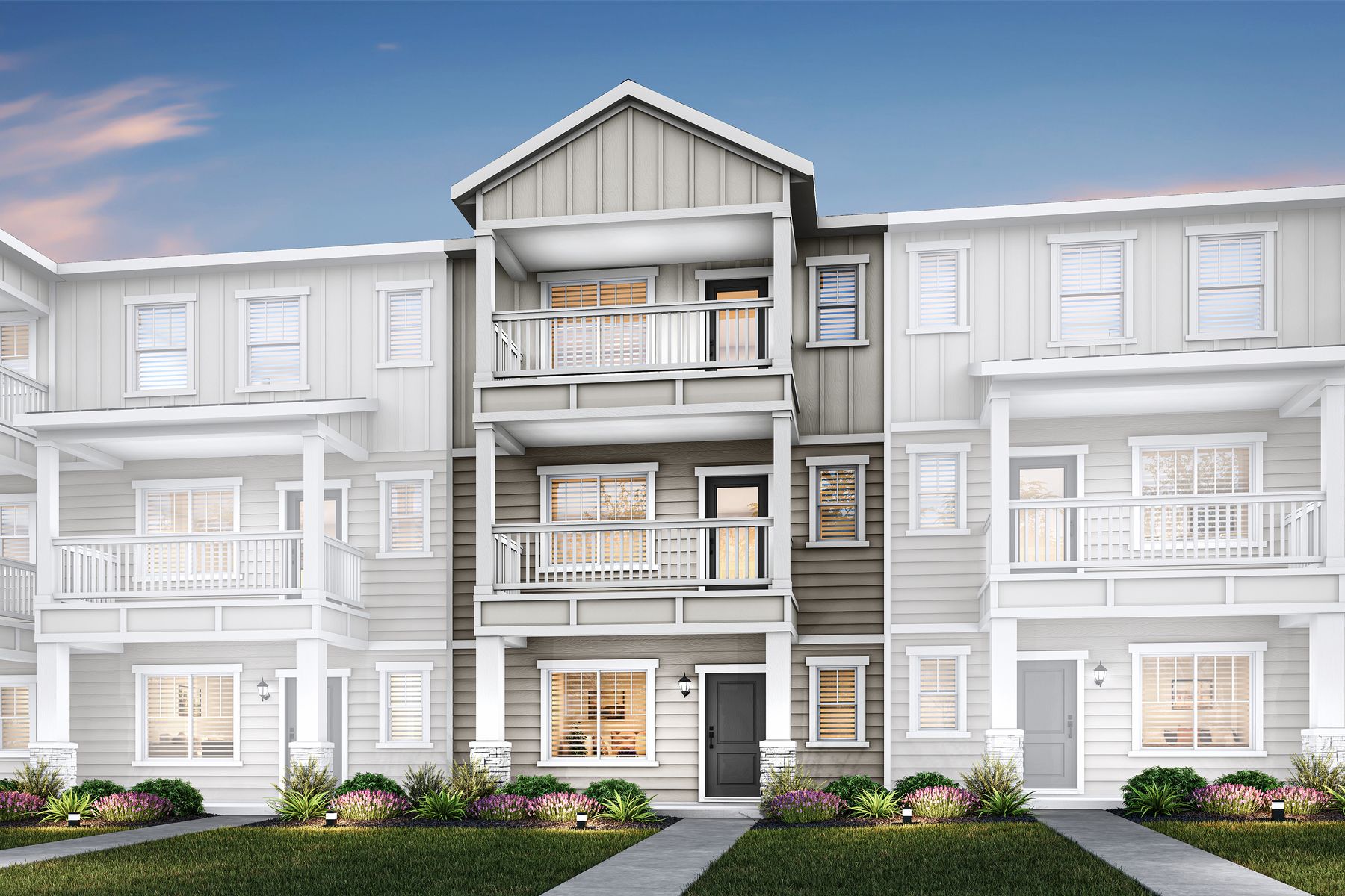 The Ruby by LGI Homes:The Ruby is a beautiful and spacious three story townhome.