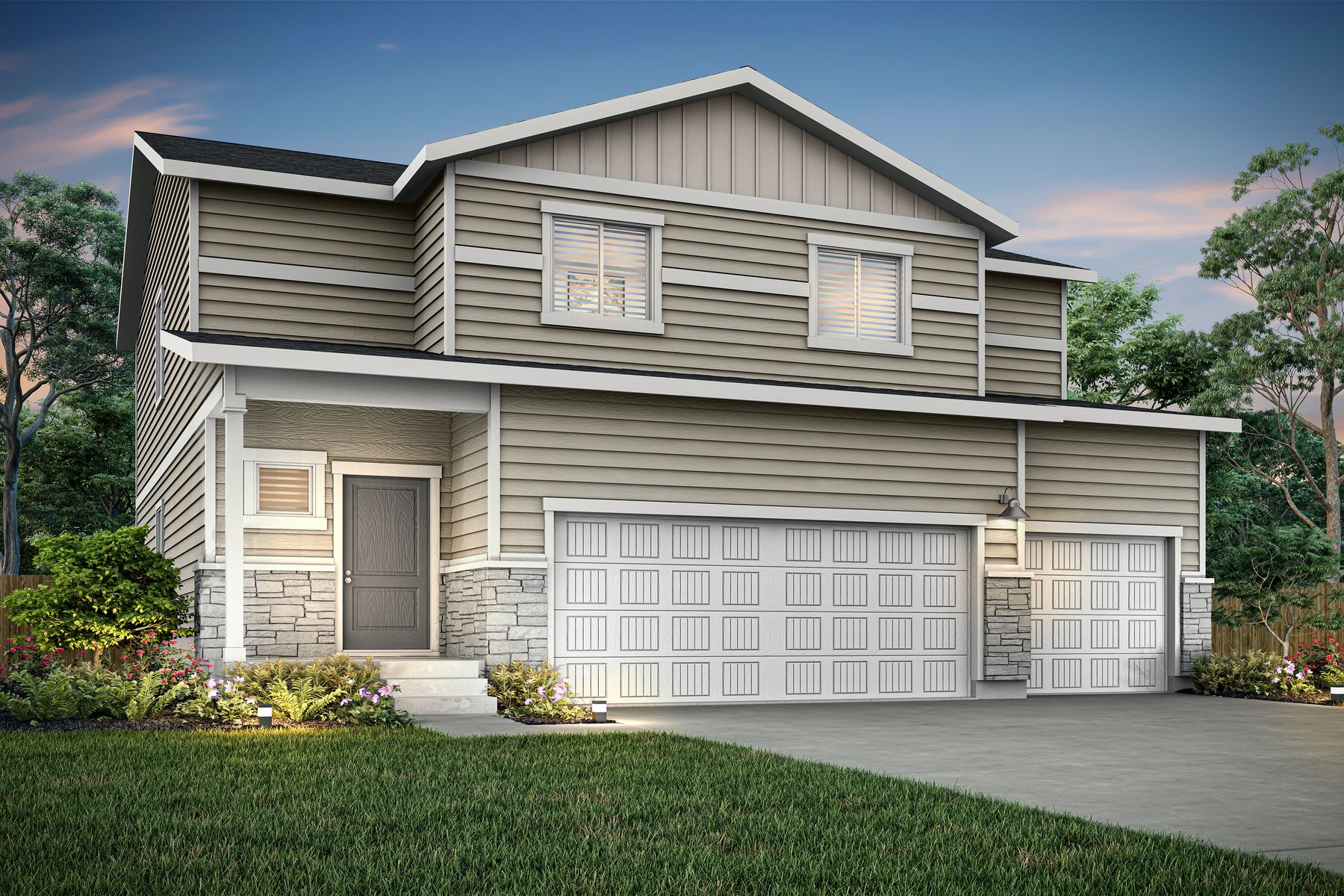 The trindad by LGI Homes:Call today to schedule your tour of this beautiful home.