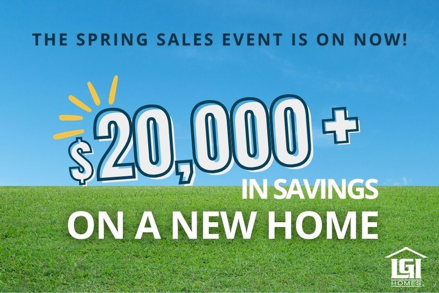 The Spring Sales Event is On Now!