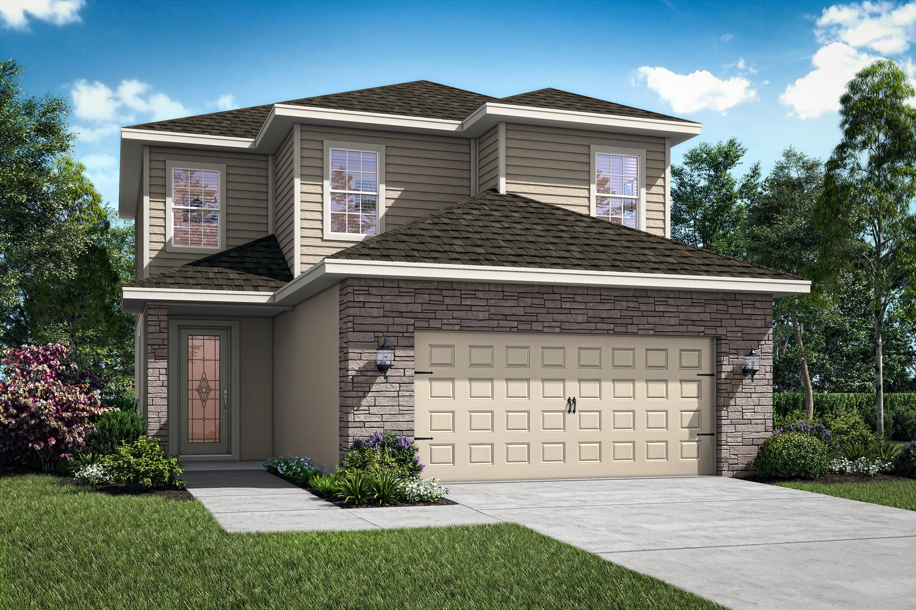 The Louisa by LGI Homes:Elevation 1
