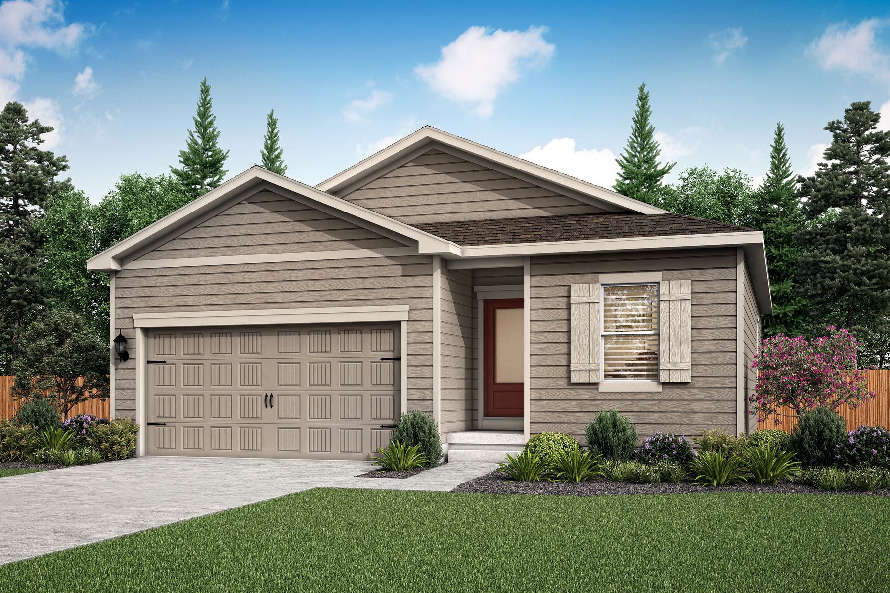 Rendering of the Arapaho at Cottonwood Greens.:LGI Homes at Cottonwood Greens