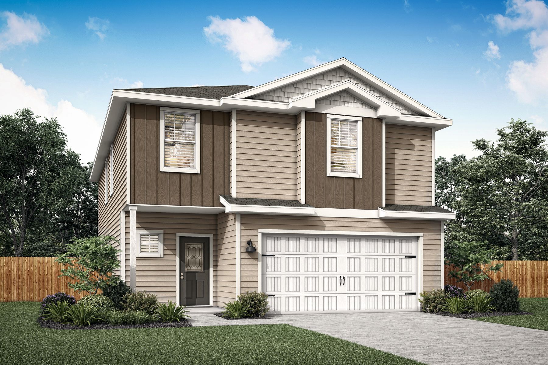 Rendering of the Osage at Sunset Oaks.:LGI Homes at Sunset Oaks