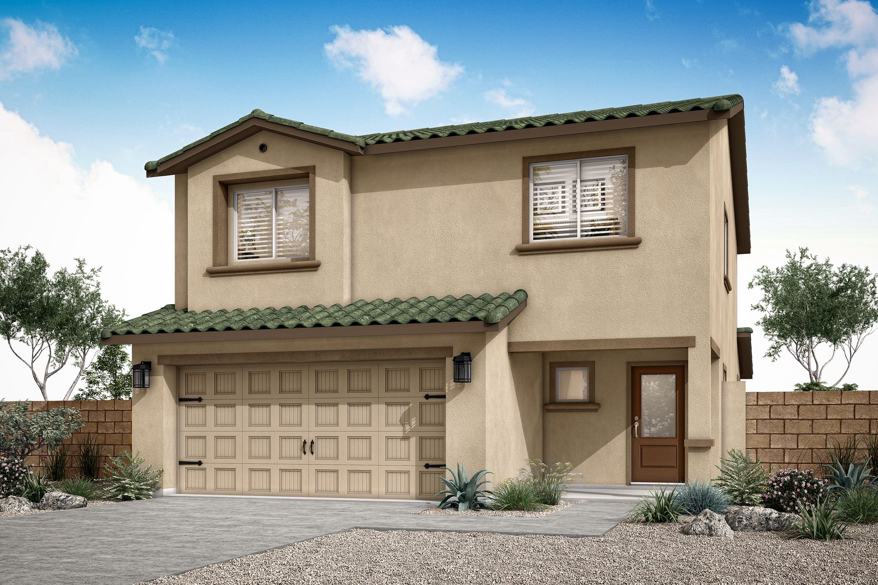 Exterior:The Hawthorne is a beautiful 3 bedroom, 2.5 bathroom home!