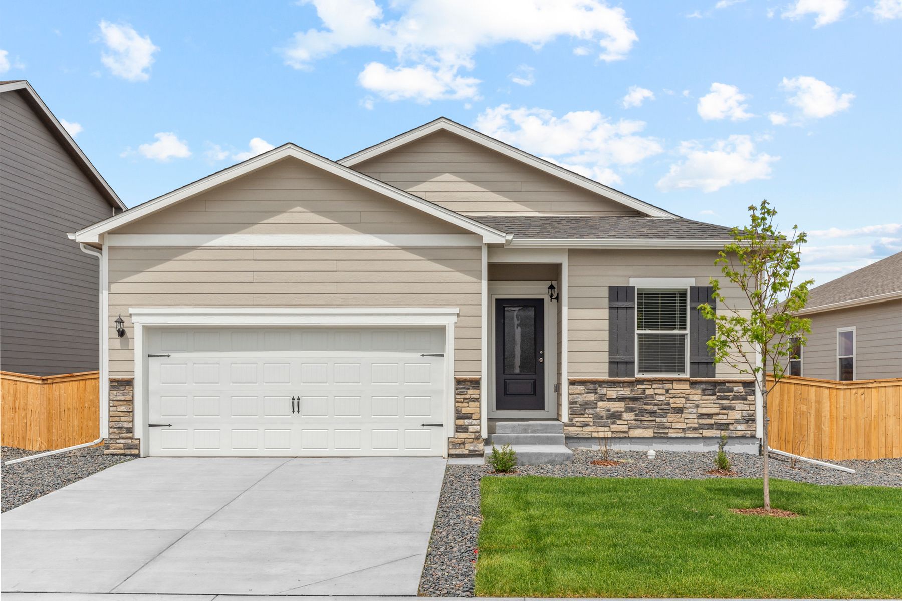 The Arapaho by LGI Homes:The Arapaho plan is a one-story home located at Hidden Valley Farm.