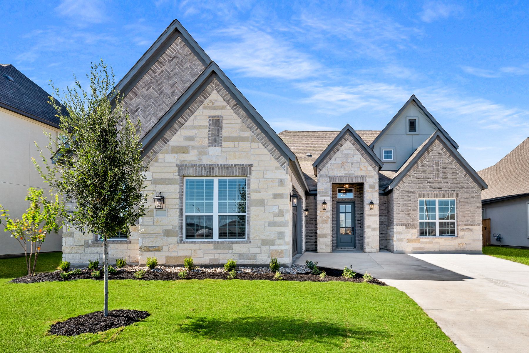 Oakmont Plan at ShadowGlen in Manor, TX by Terrata Homes