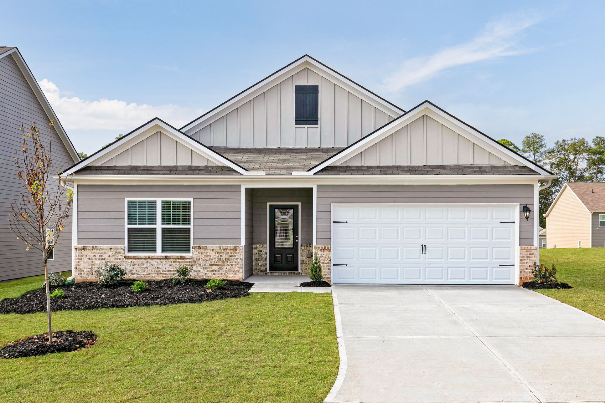 The Burton by LGI Homes includes 3 bedrooms and 2 bathrooms