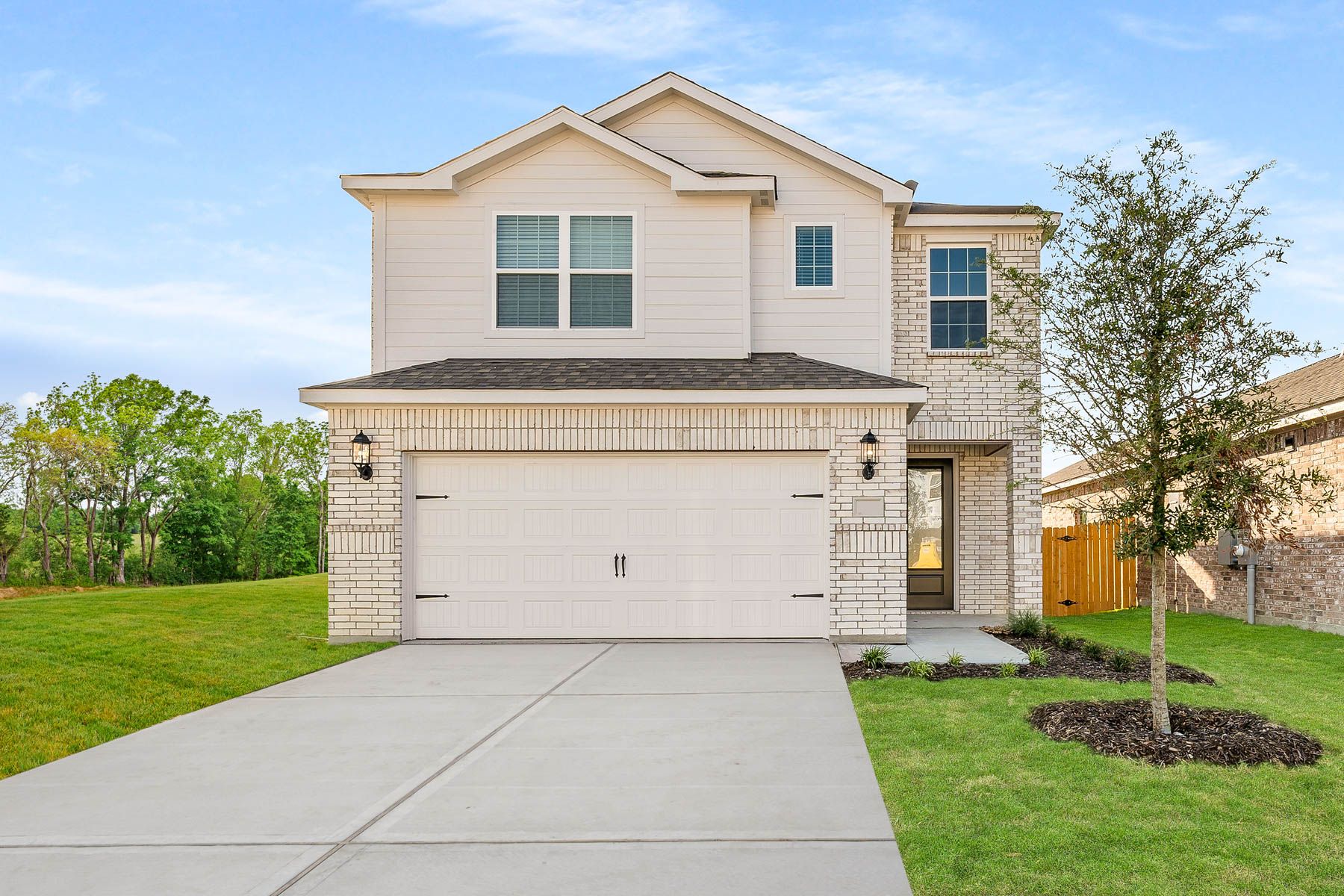 The Juniper by LGI Homes:The beautiful Juniper floor plan is a two-story home.