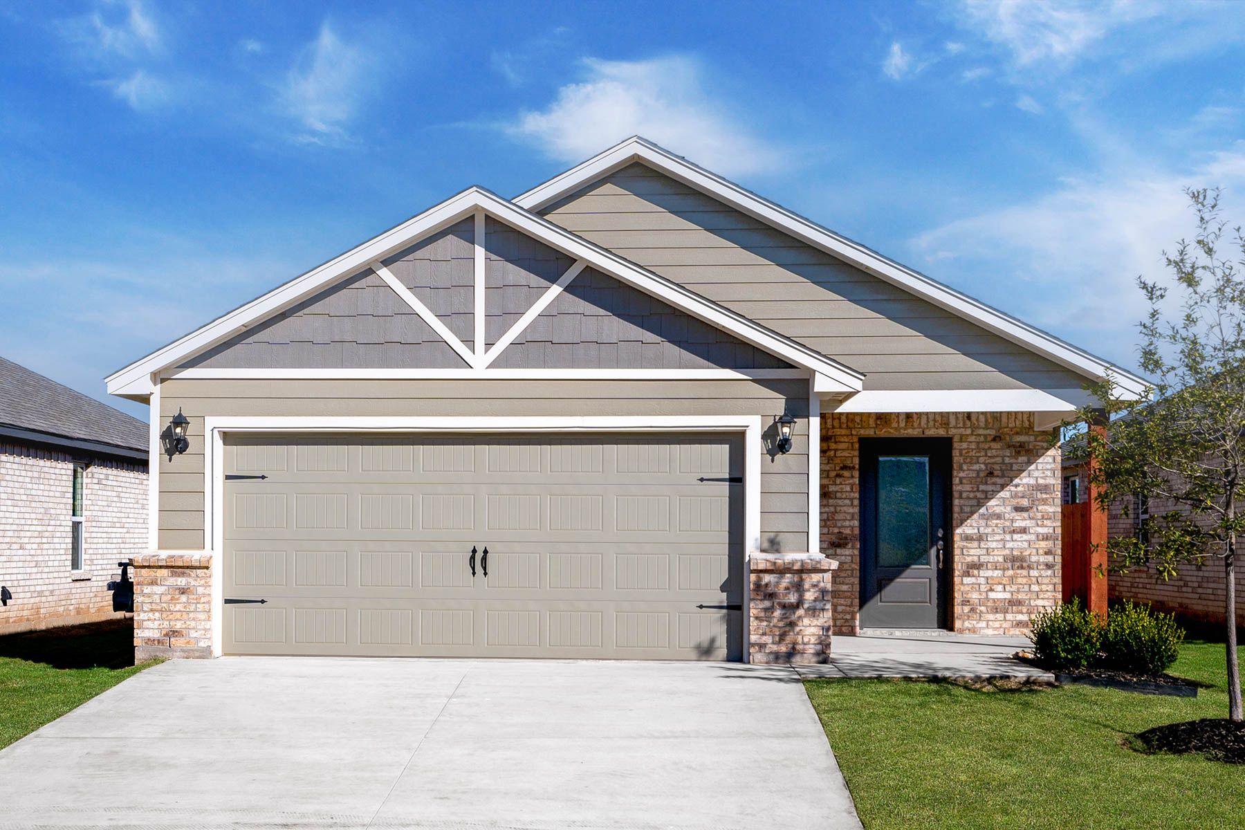 The Klein is a beautiful one-story floor plan.