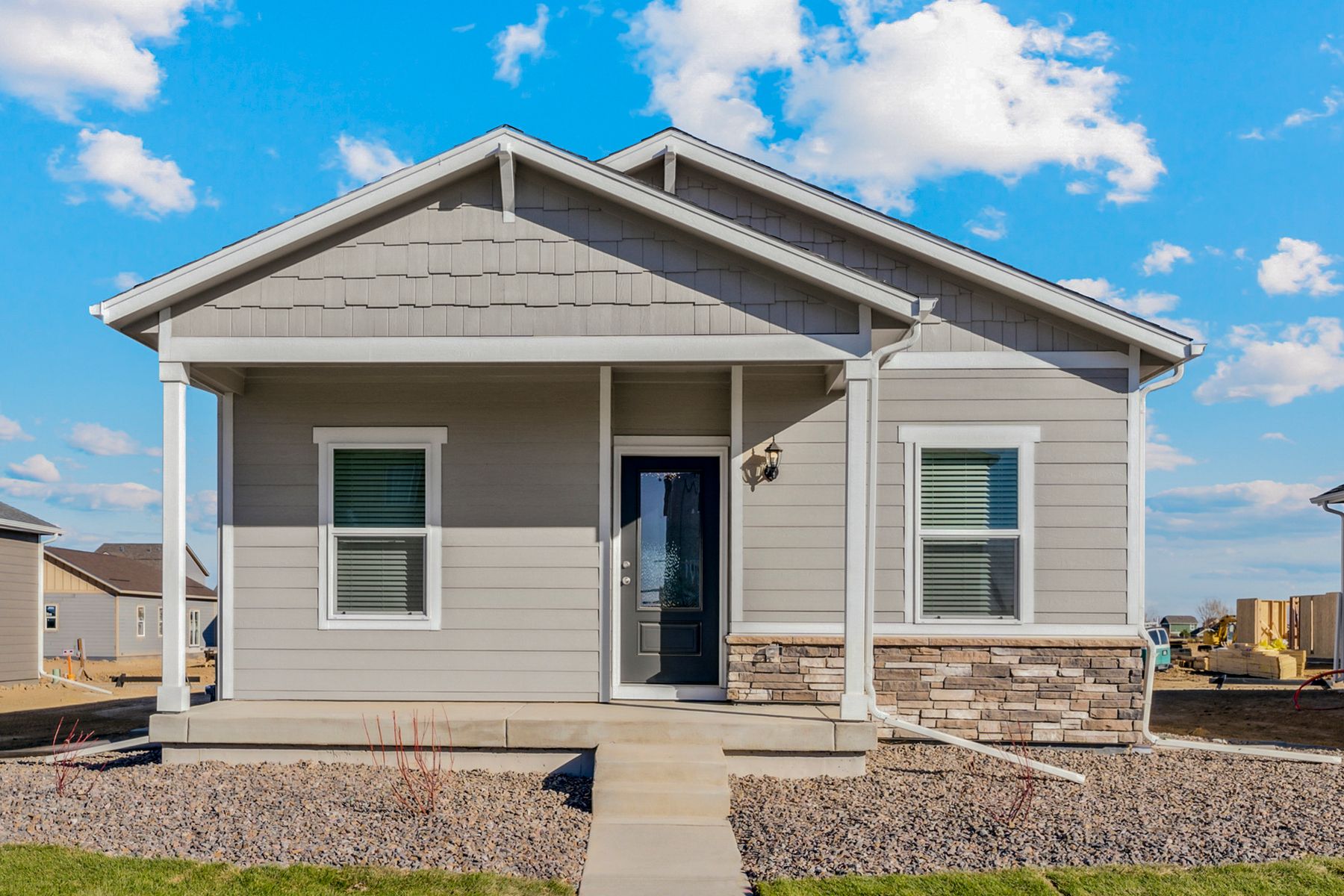 The Keystone by LGI Homes:The Keystone is a beautiful home with siding.