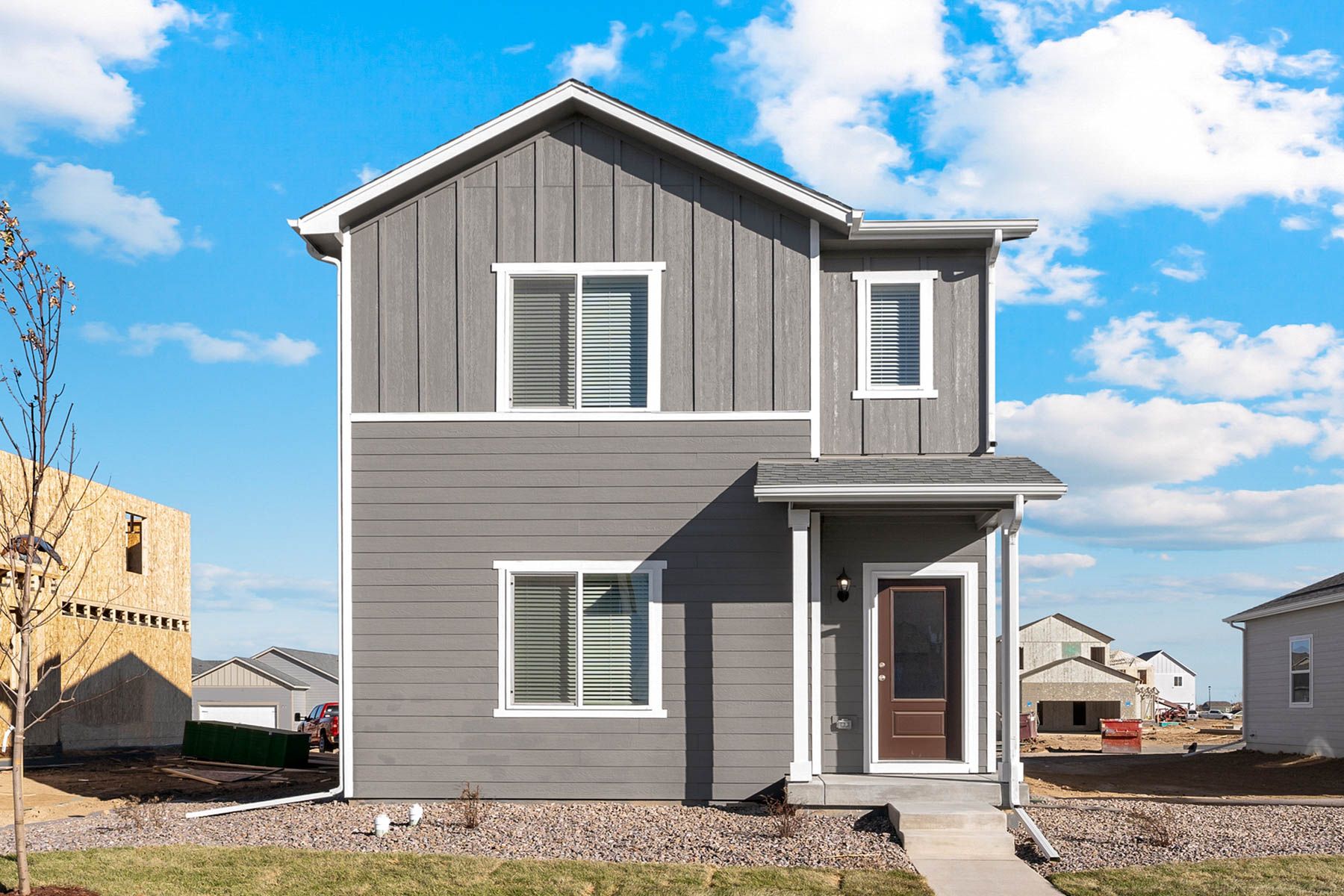 The Telluride by LGI Homes:The Telluride is a beautiful two story home with siding.