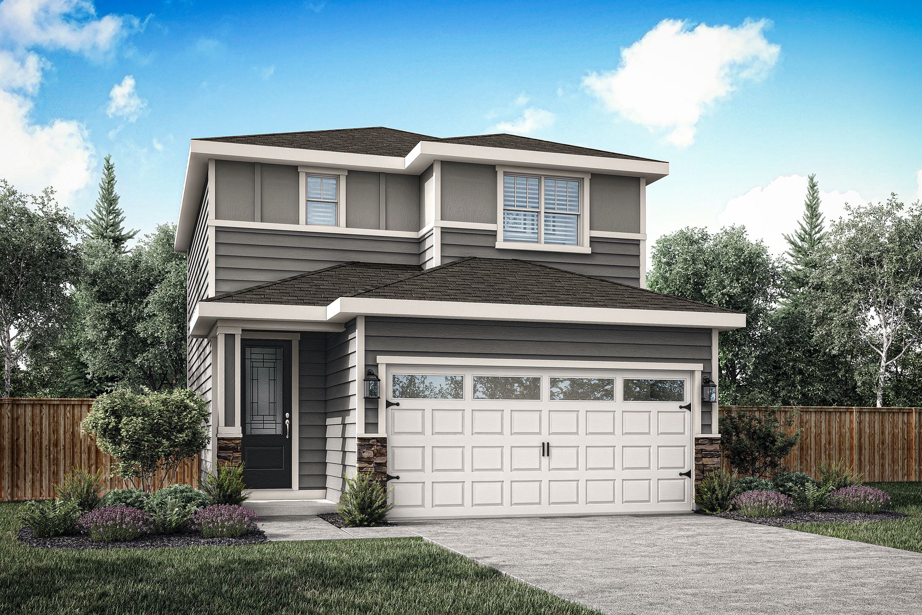 The Adams by LGI Homes:The Adams is a beautifl two story home with siding!