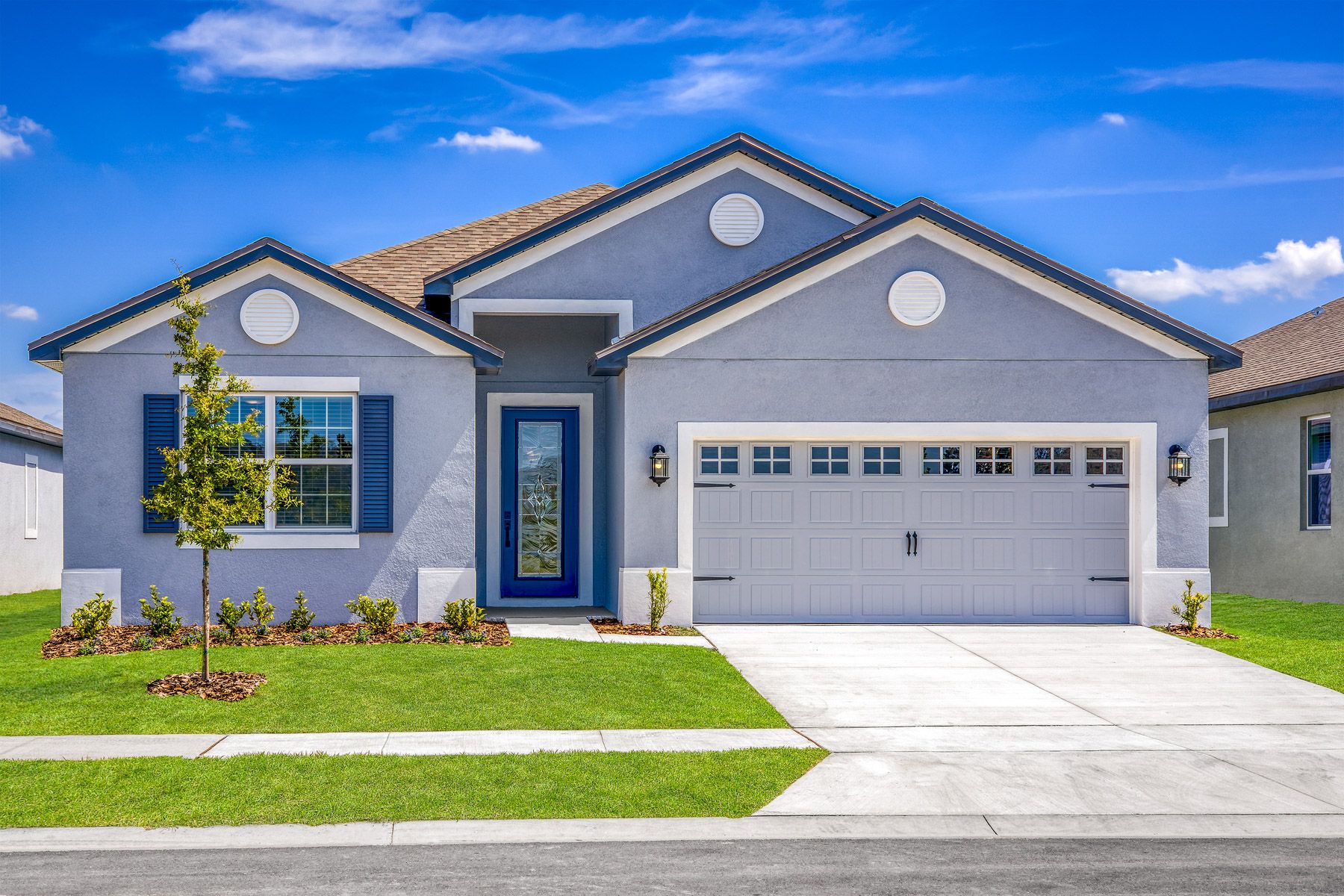 The Camellia Plan at Gum Lake Preserve:This home has exceptional curb appeal and charm.
