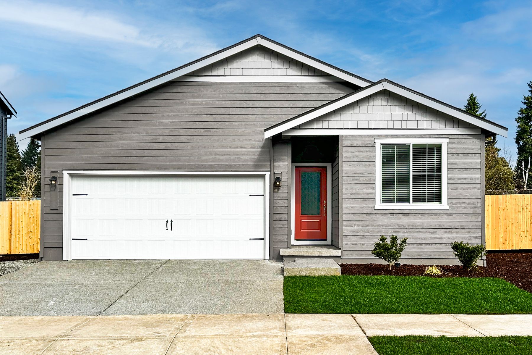 The Columbia by LGI Homes:The Columbia is a beautiful single story home with a cool door.