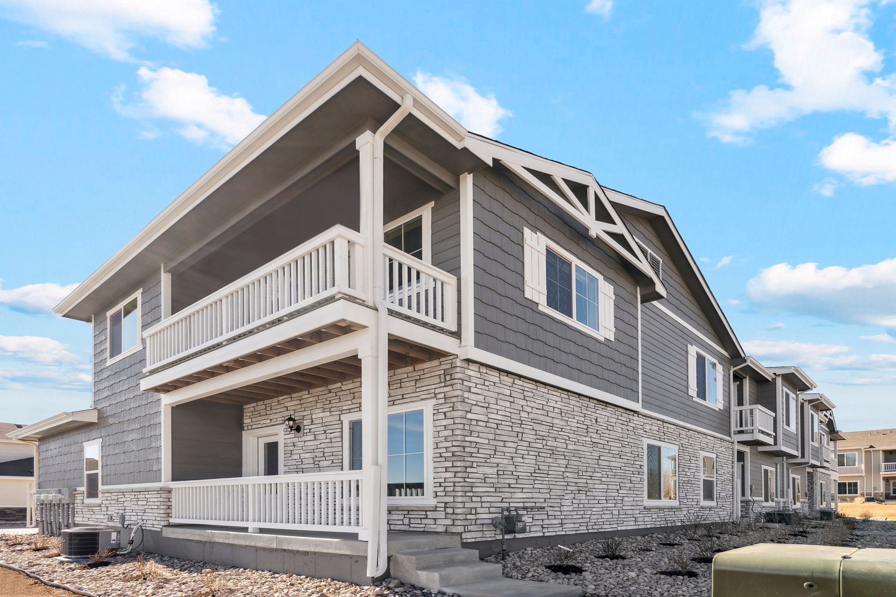 The Eldora by LGI Homes:The Eldora is a beautiful two story home with siding and stone.