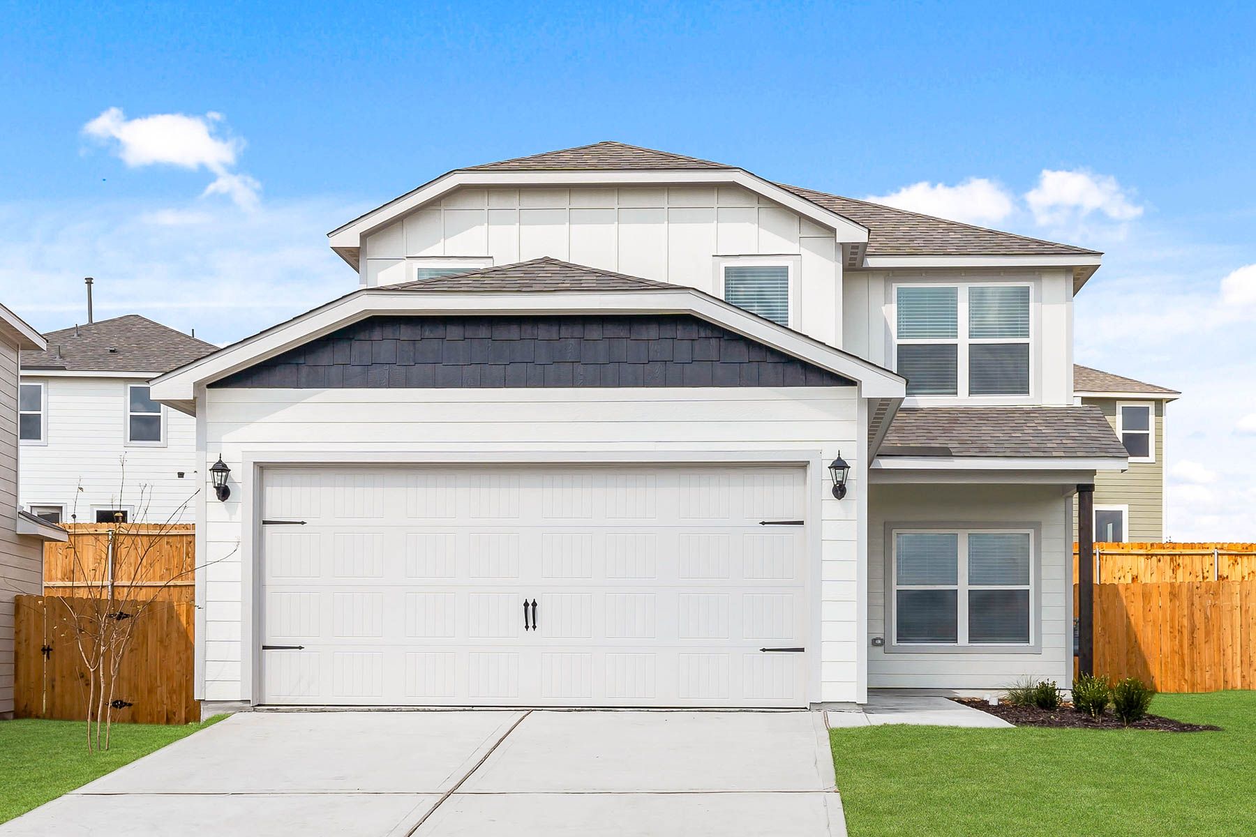 The Piper by LGI Homes:The Piper is a beautiful two-story siding home.