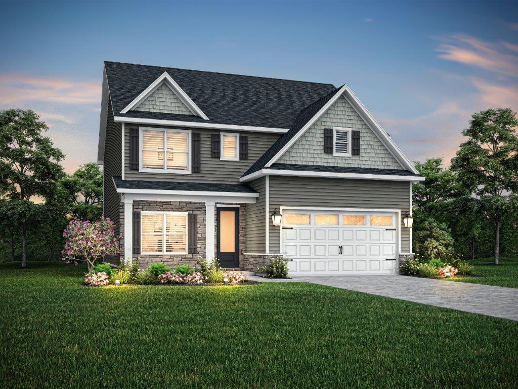 The Hartford - Elevation 2:Terrata Homes - Springbrook Reserve 