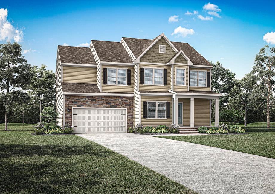 The Lee at Choplin Farms:The Lee at Choplin Farms has a spacious two-car garage