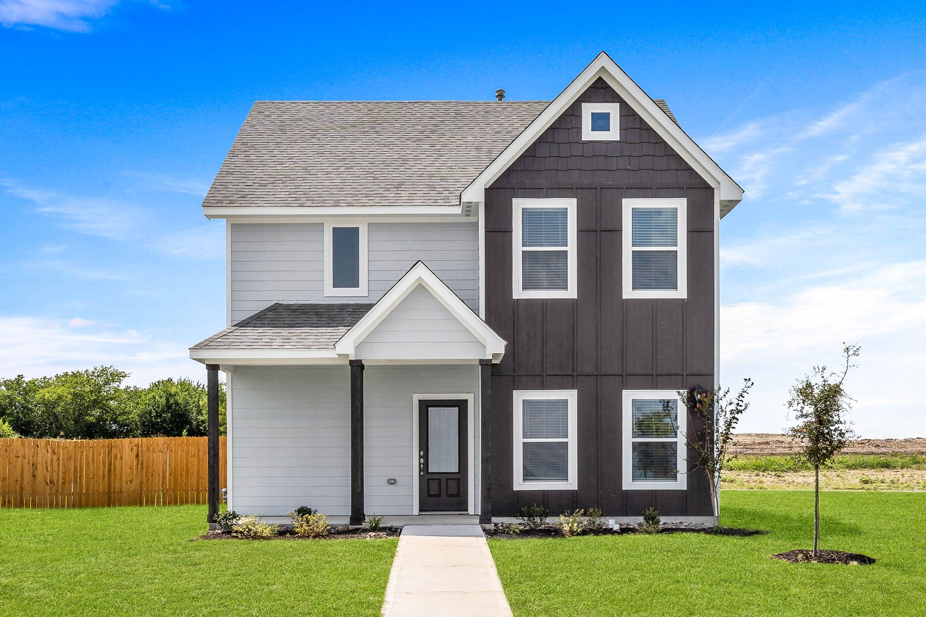 The Camellia by LGI Homes:The Camelia is a beautiful two-story home.