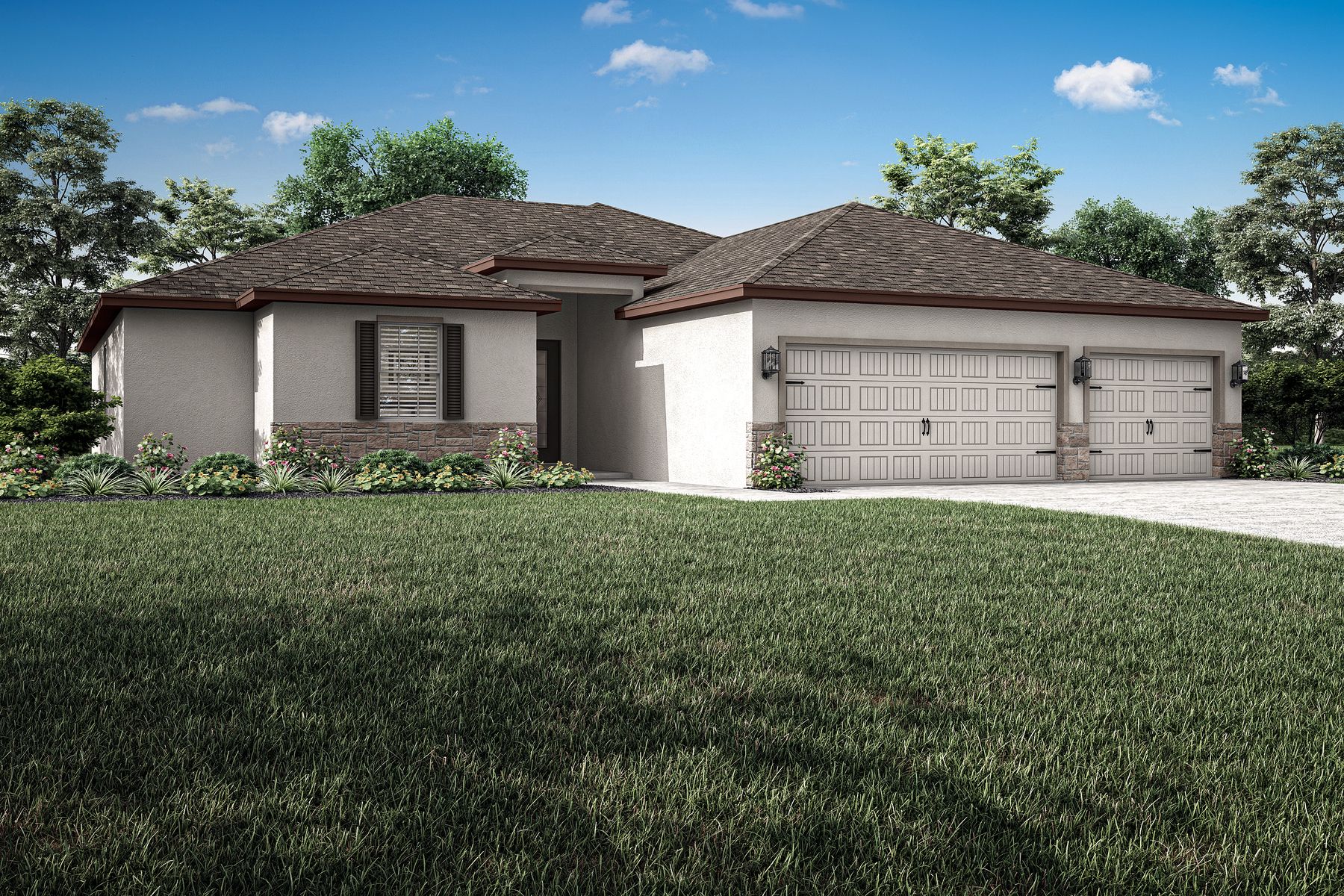 The Key West plan by LGI Homes 