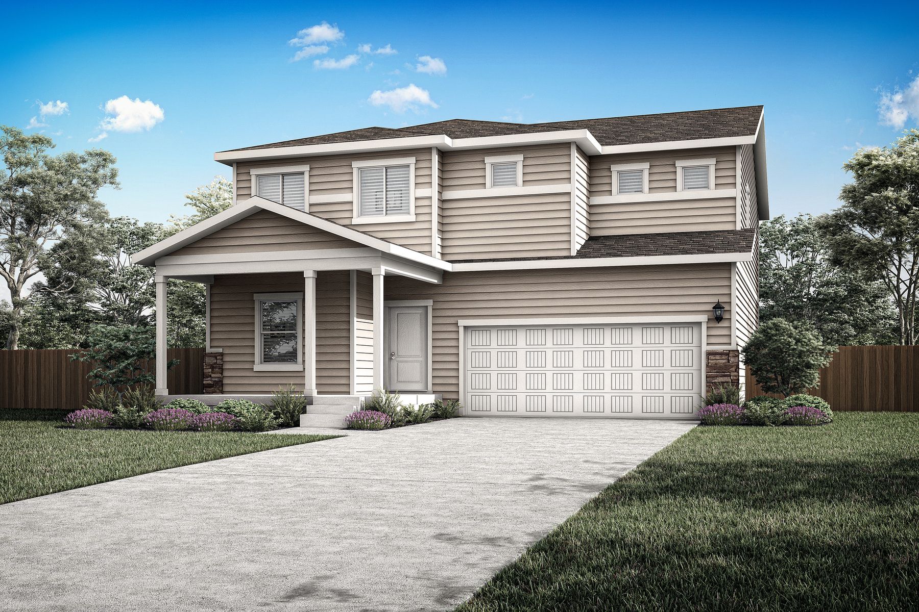 The Yosemite by LGI Homes:Call today to schedule your tour of this beautiful home.