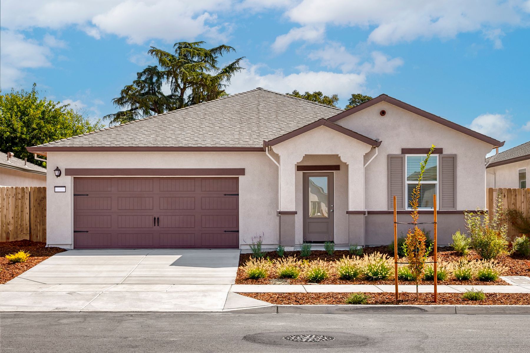 The Imperial by LGI Homes:The Imperial is a beautiful single story home with stucco.