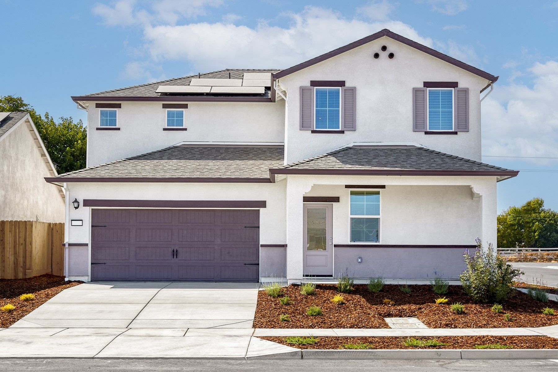 The Stinson by LGI Homes:The Stinson is a two story home with stucco,