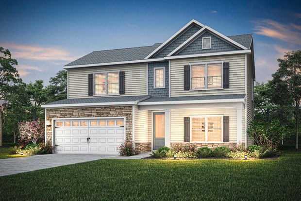 Rendering of the Rolen floor plan:Rendering of the Rolen floor plan