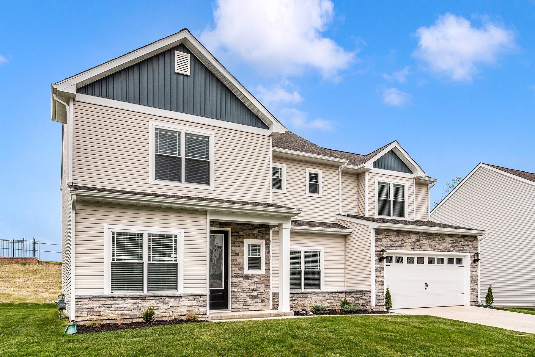 Angled view of the Franklin:Angled view of the Franklin