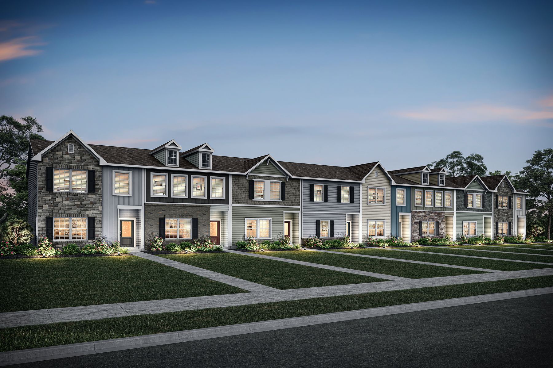 Angled view of the dagny building:Angled view of the dagny building