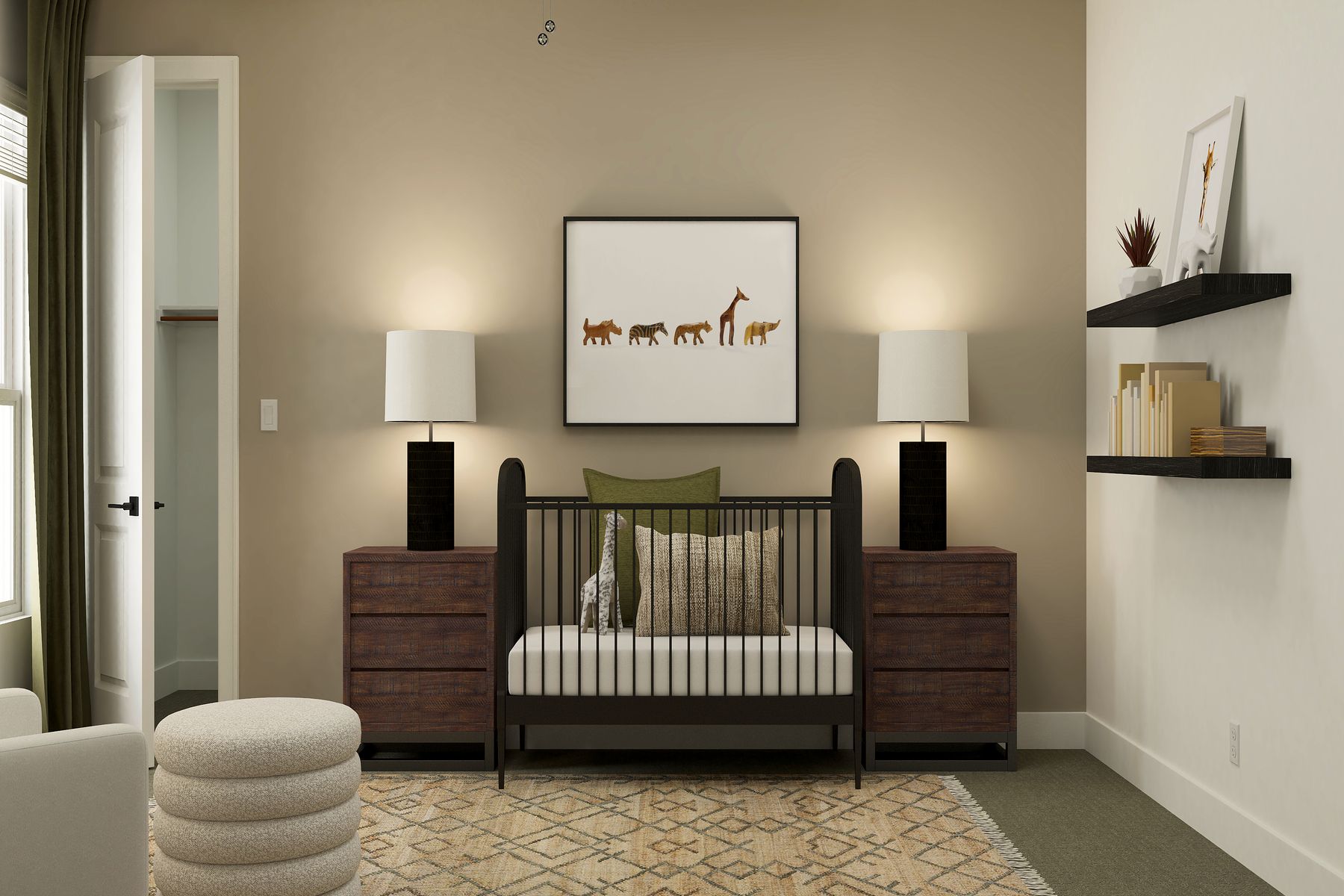 The Vistas at Summit Ridge by Terrata Homes:The secondary bedrooms are the perfect space for children's bedrooms.