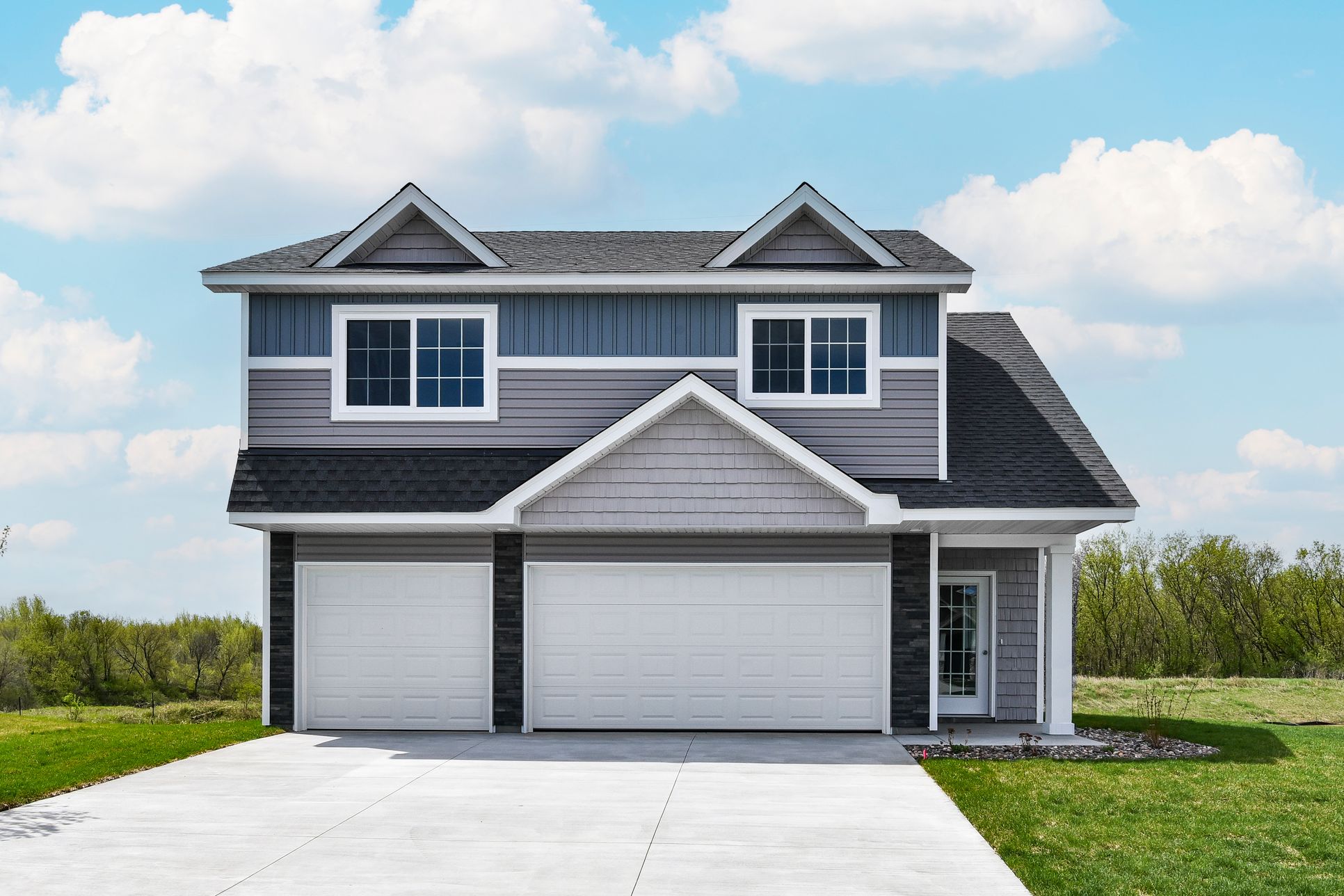 The Henderson by LGI Homes:The Henderson is a beautiful two story home with siding!