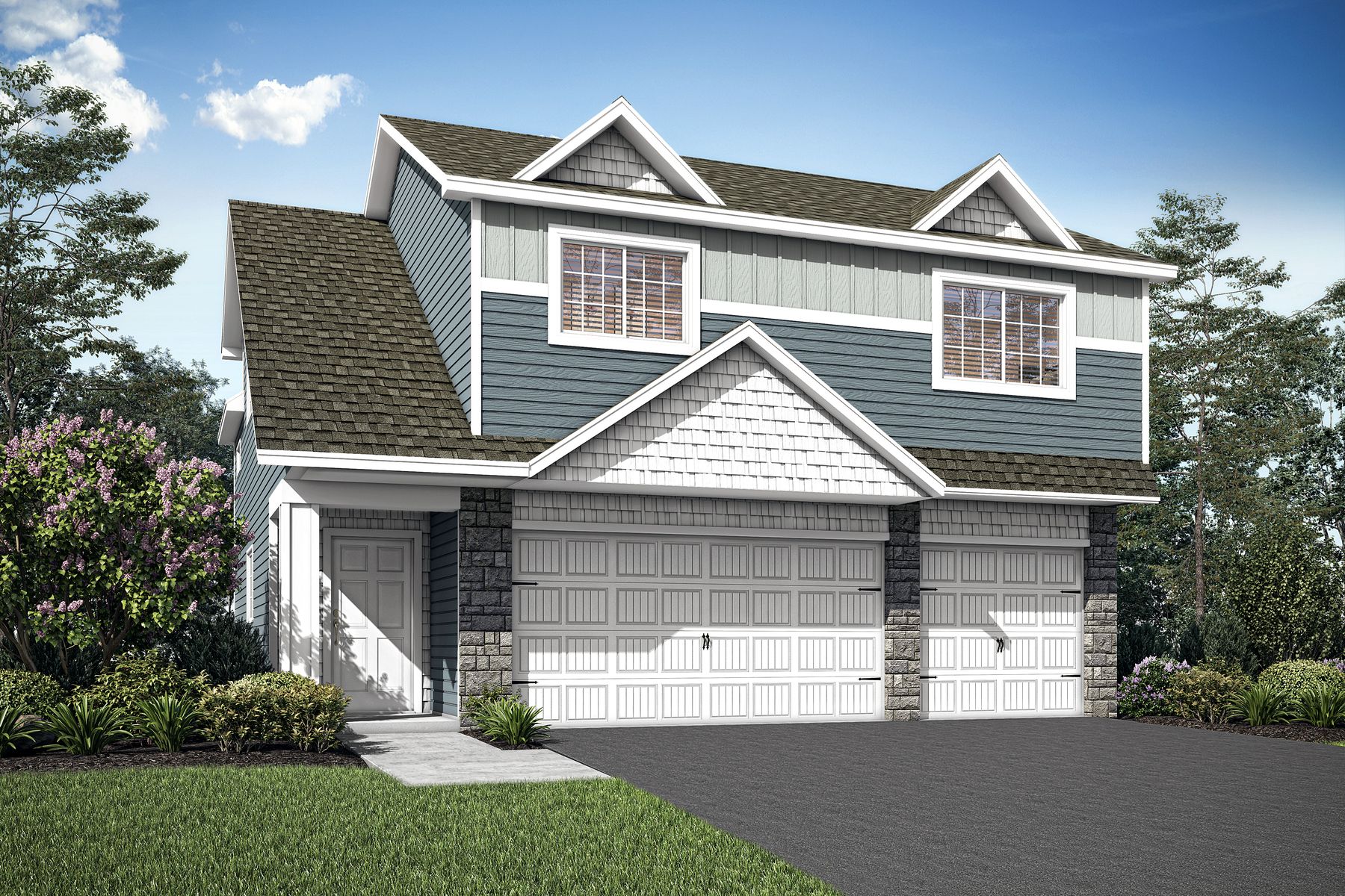The Olson by LGI Homes:The Olson is beautiful two story home!