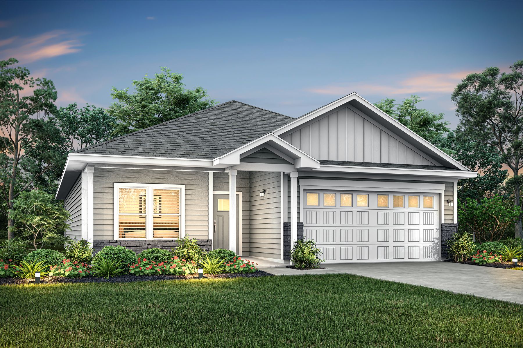 The Floyd by LGI Homes:The Floyd is a beautiful single story home.