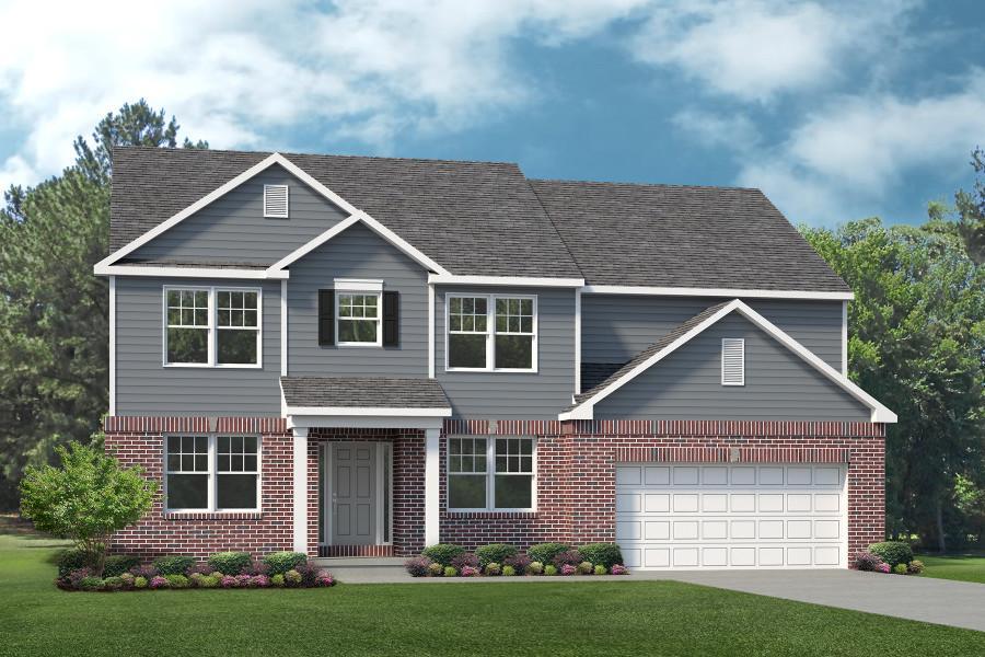 Exterior:A 2 Car Front Entry