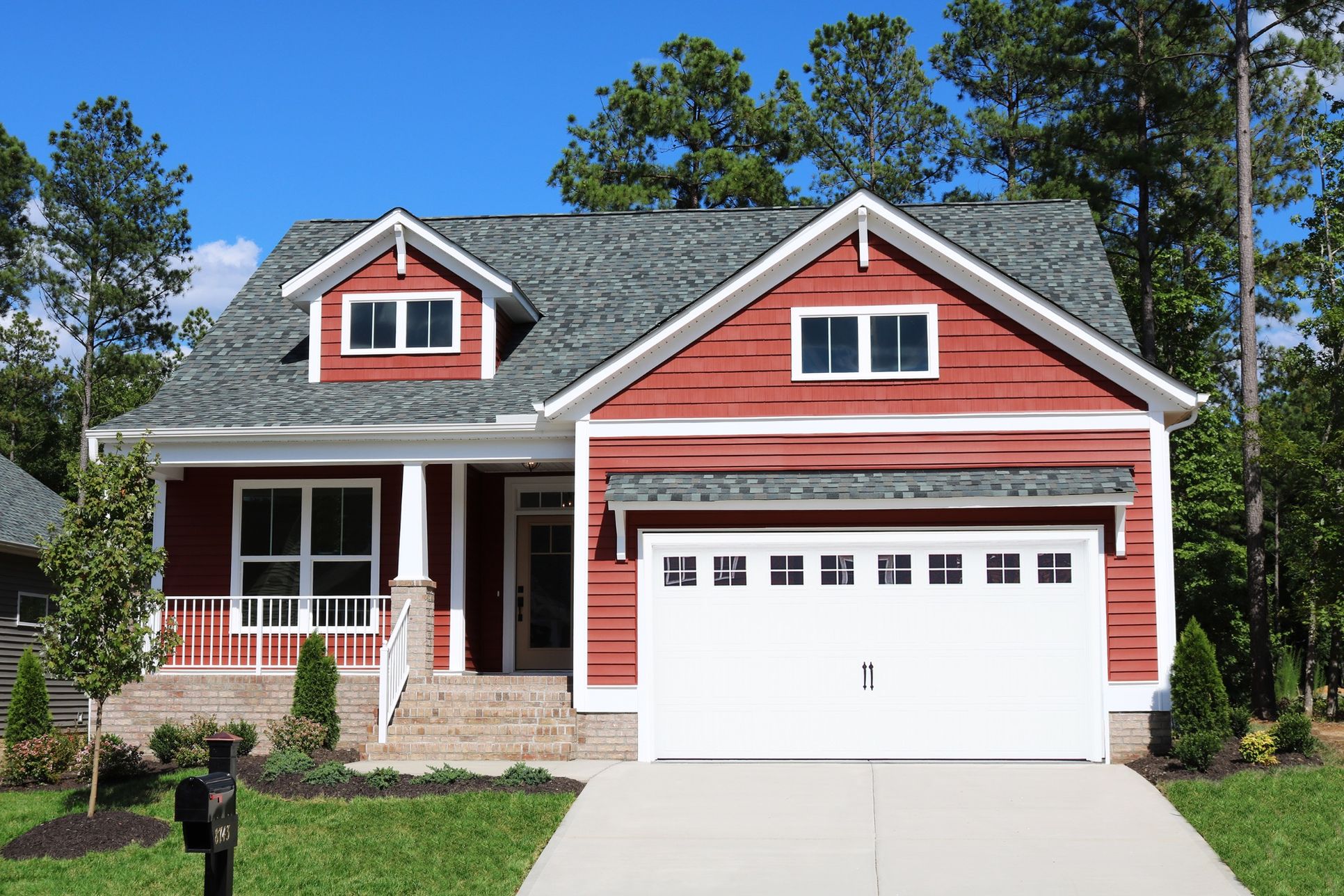 Previous Emory Model Home (Red Siding Not Offered)