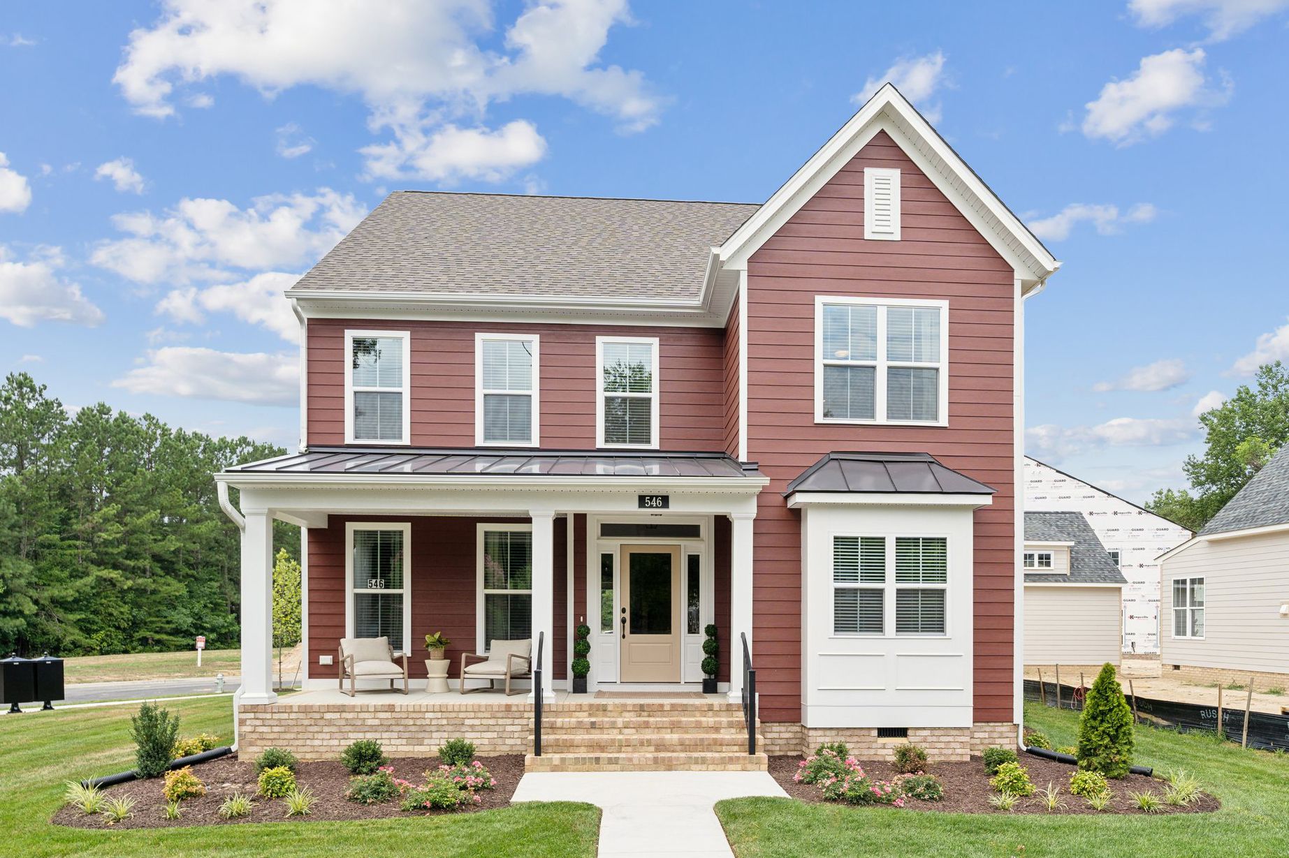 Amburn Single Family New Home Community in Ashland, VA - Model Home - Bellevue