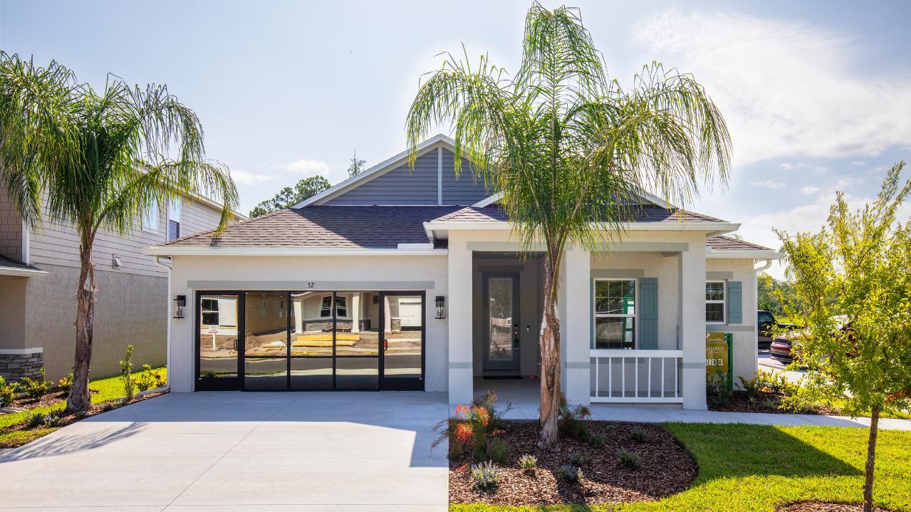 Single-family homes designed for any stage in life with block construction.