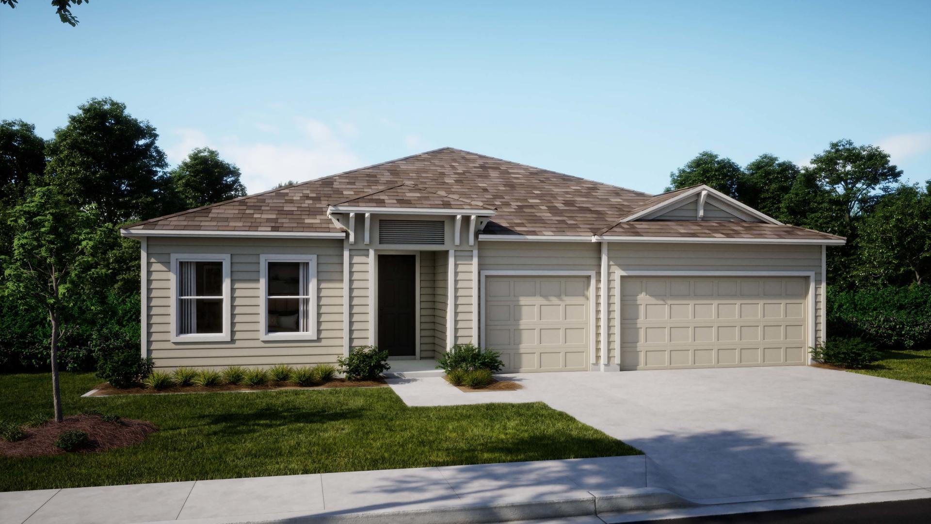 Exterior:Elevation: J Base