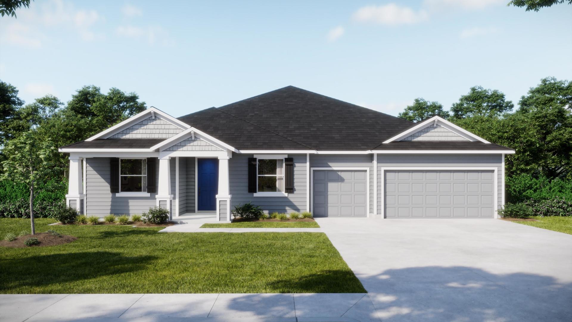 Exterior:Elevation: J Base