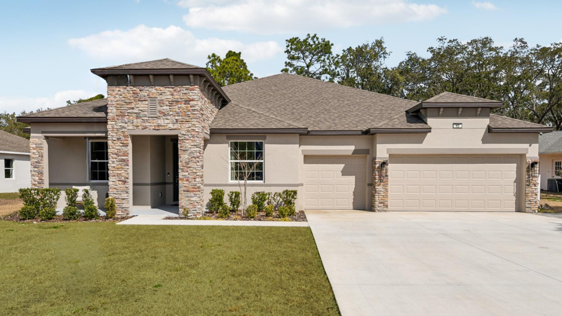 Single-family homes on spacious homesites with no CDD.
