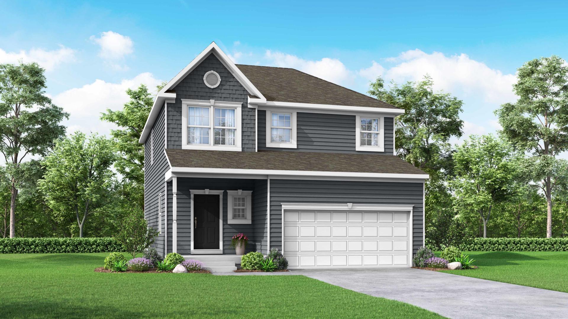 Exterior:Elevation: H Opt Base Front