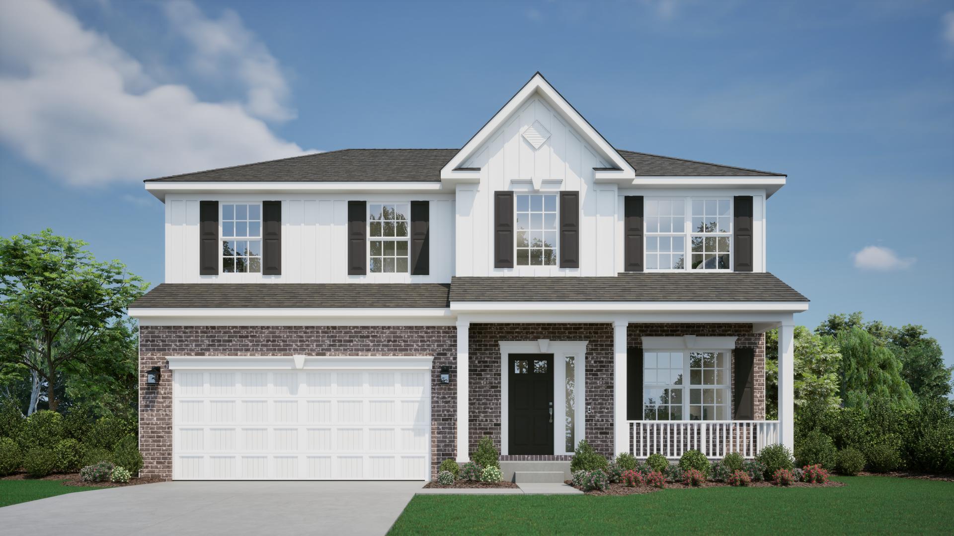Exterior:Elevation: H Opt Brick